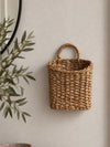 Panier suspendu en herbes marines