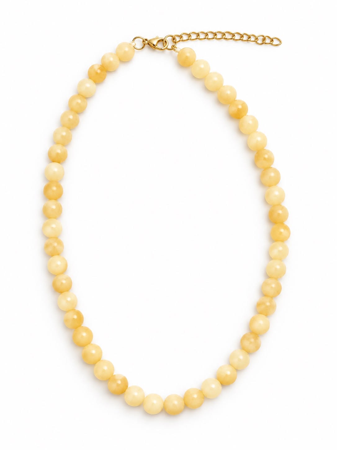 Collier Mary Pierre naturelle - soft sun
