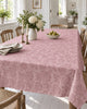 Nappe JACQUARD flower - Rose