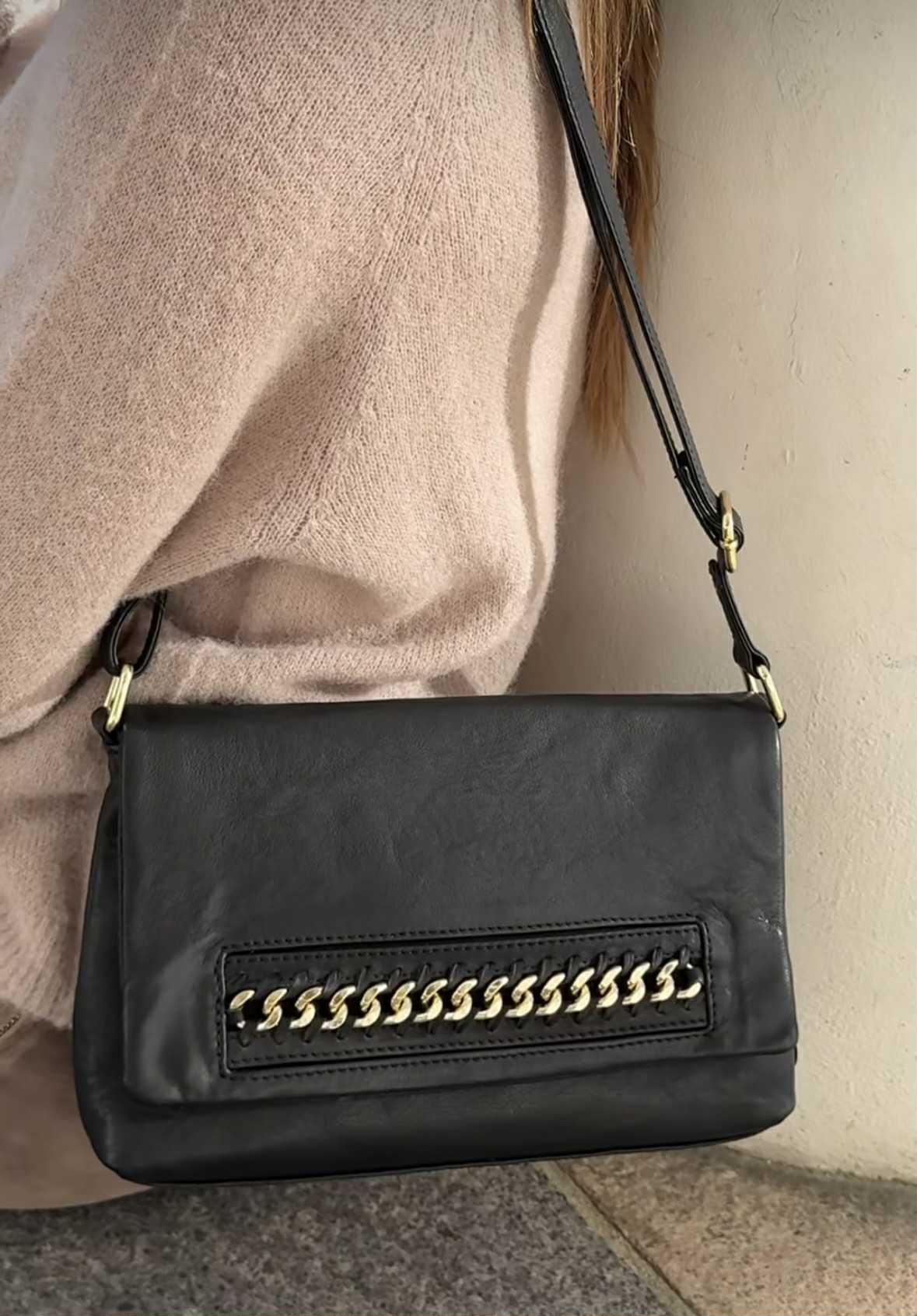 Clutch avec chaîne dorée - Big