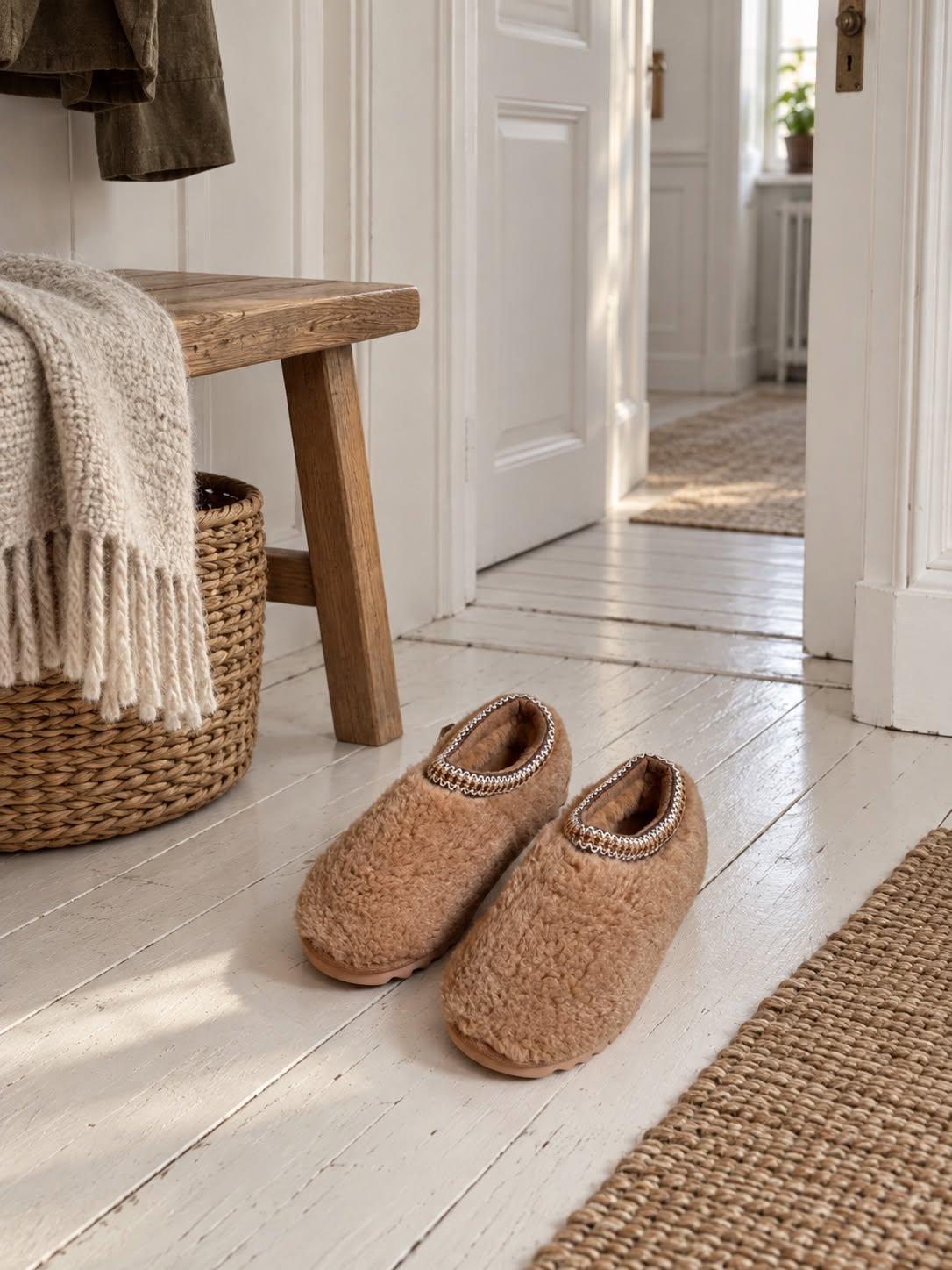 Chaussons EVA Beige
