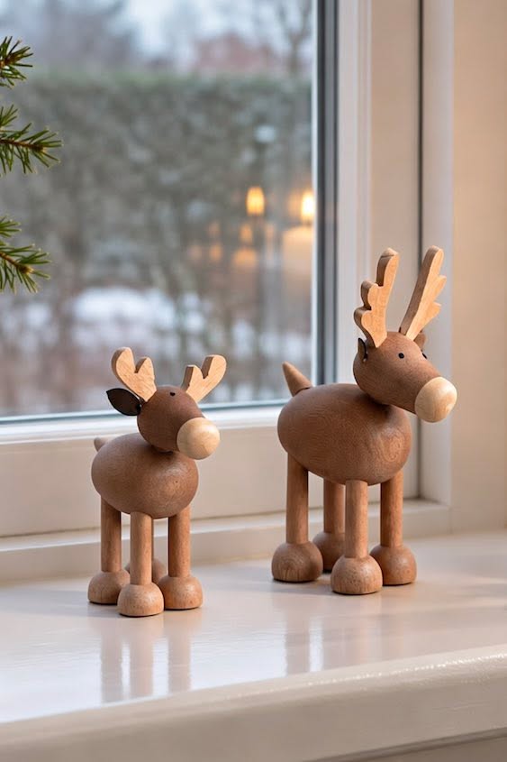 Rensdyr Wood - Plusieurs tailles