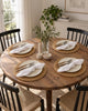 Serviettes de table blanches - 4 pcs