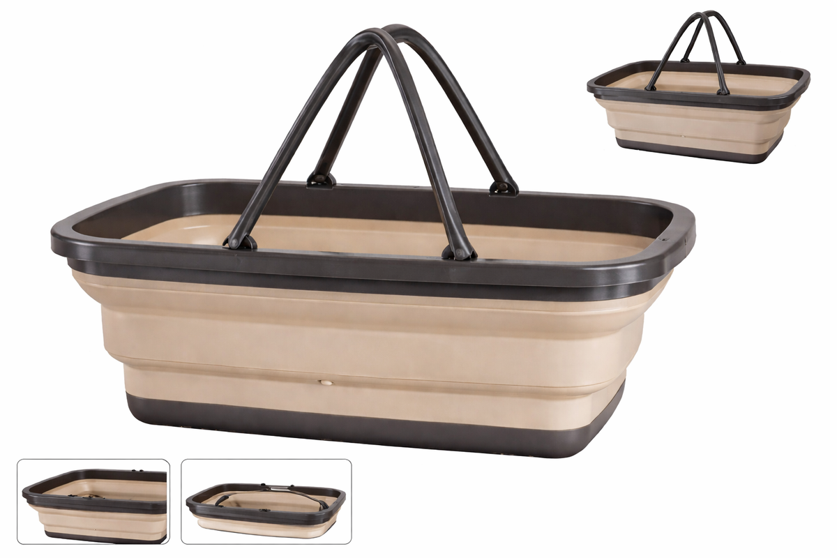 Panier de courses pliable - Plusieurs couleurs