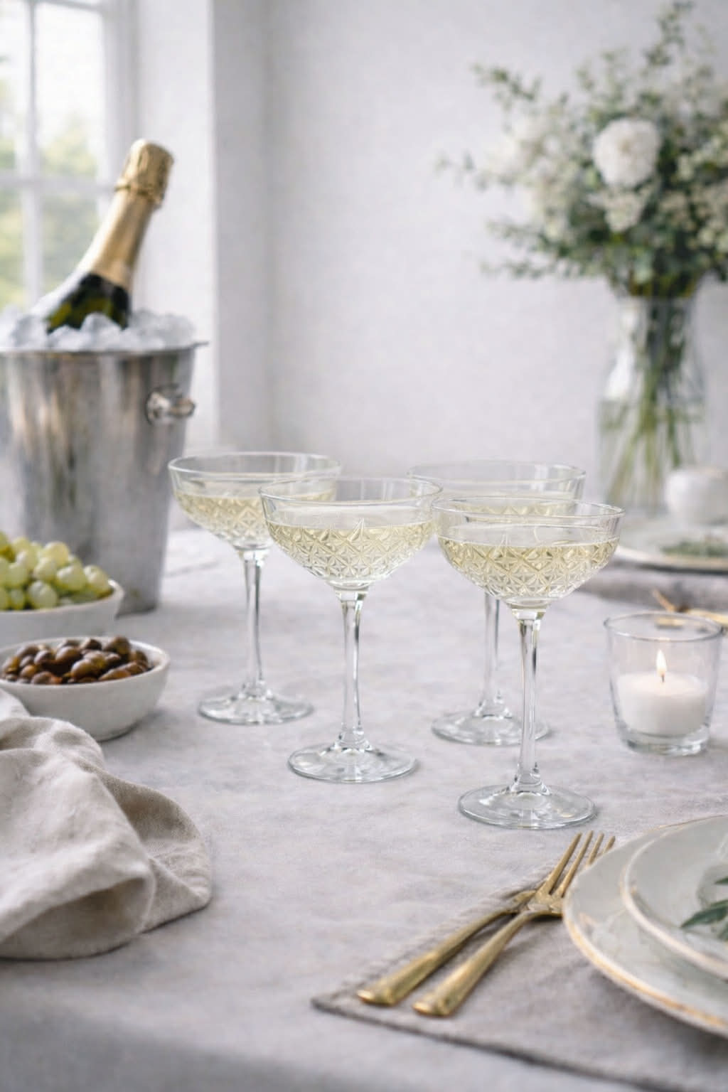 Coupe à champagne - lot de 4