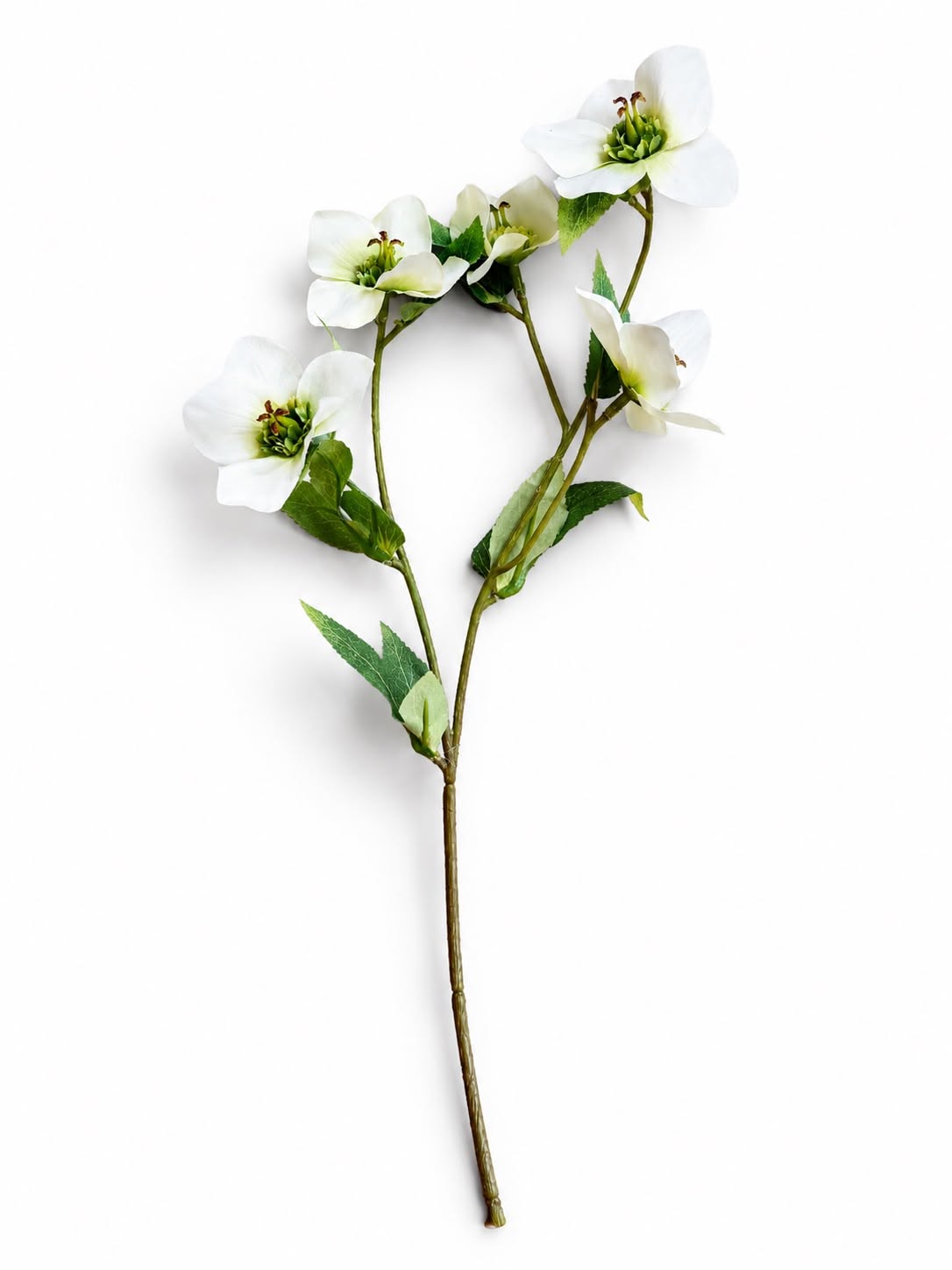 Rose de Noël blanche – Fleur artificielle