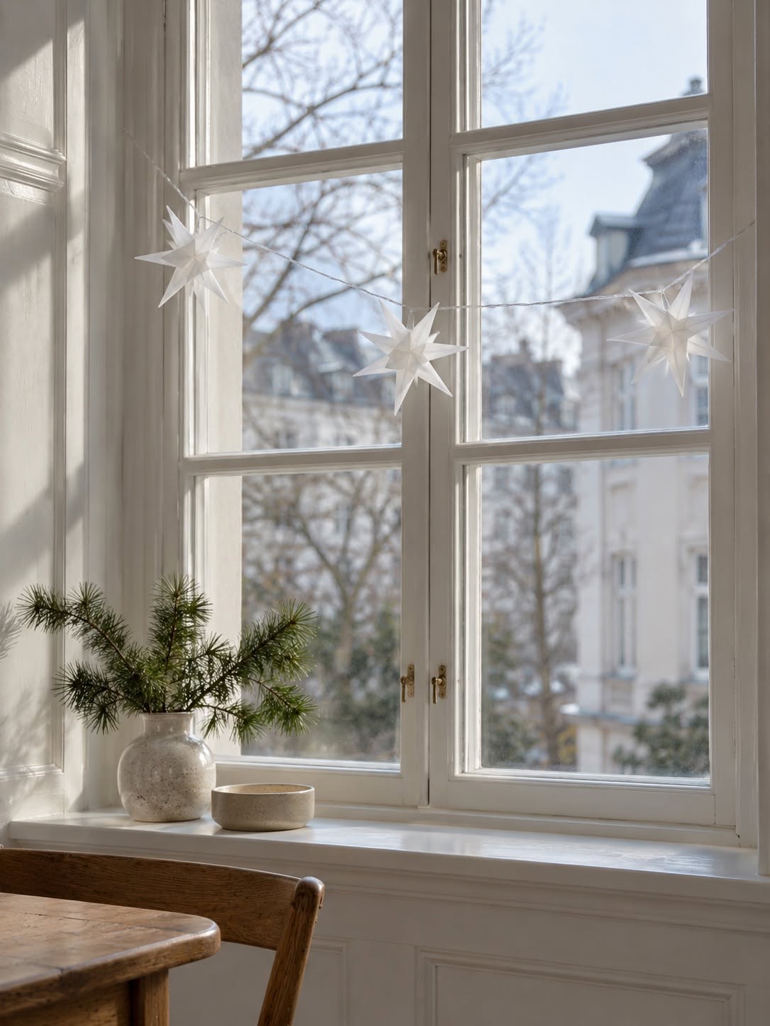Étoiles lumineuses LED - lot de 3 pièces
