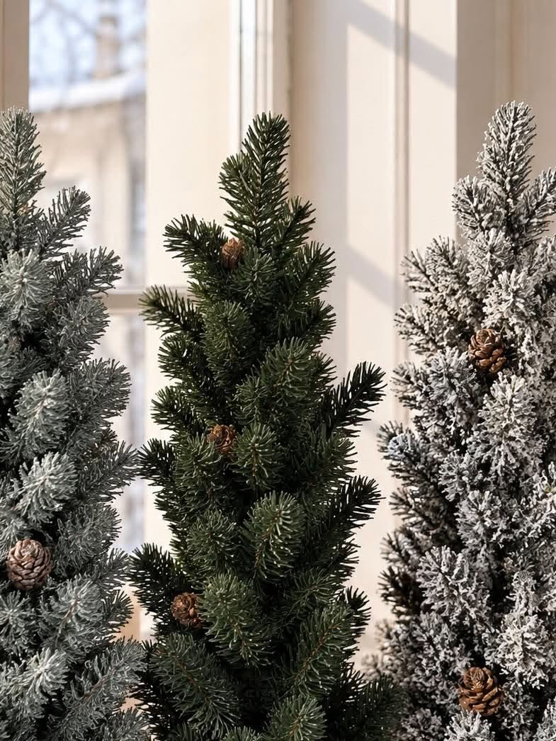 Arbre en pot - MIX – sapin de Noël artificiel