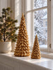 Sapin de Noël doré – polyrésine