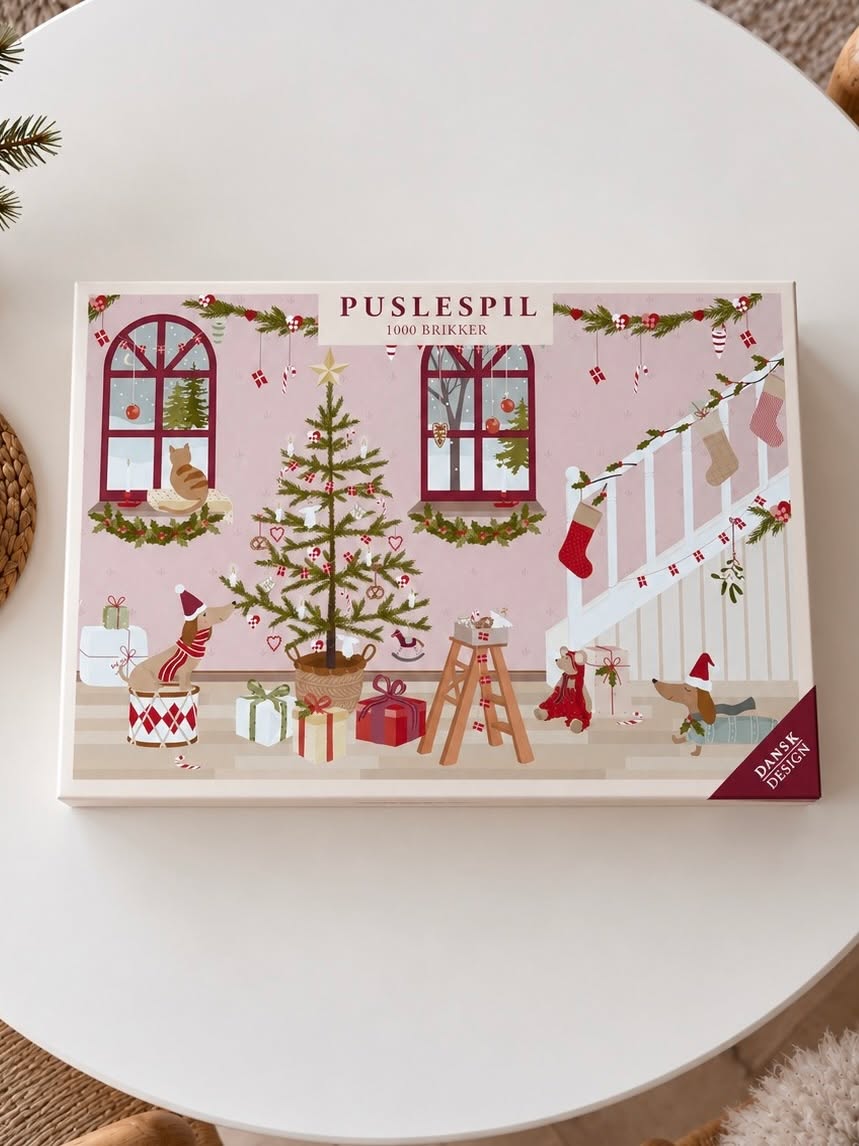 Puzzle de Noël - 1000 pièces