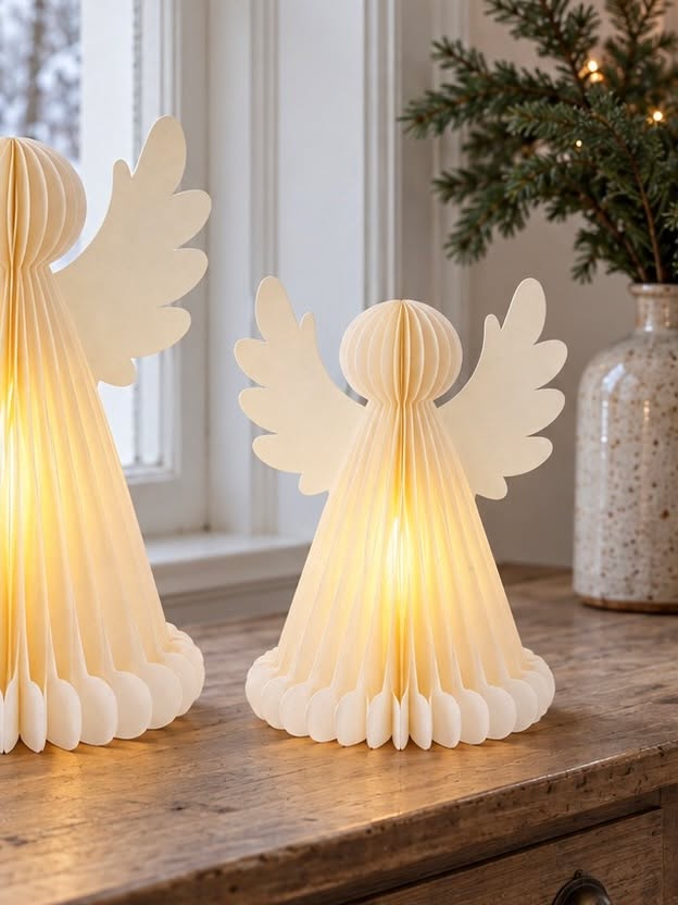 Ange lumineux - 28cm
