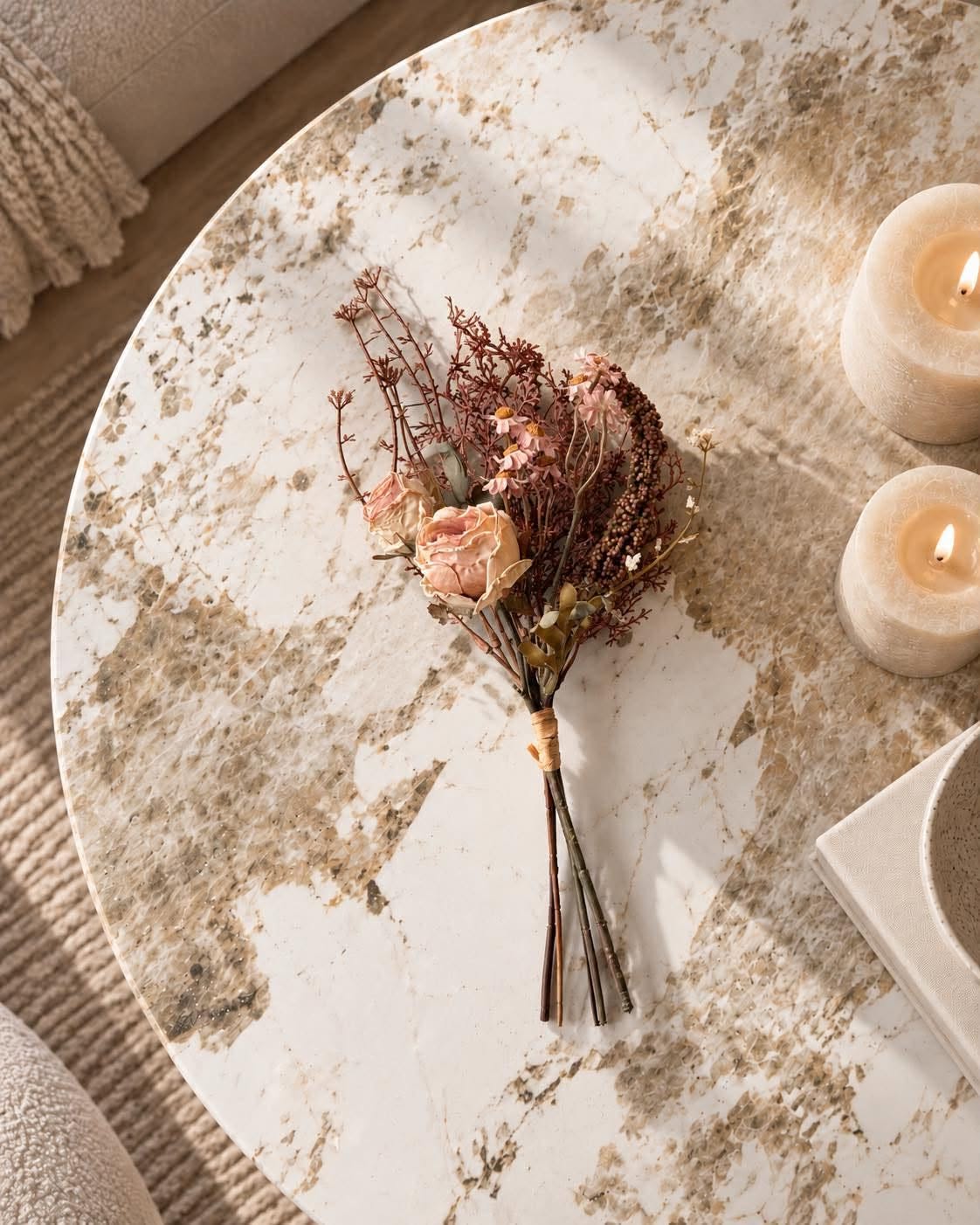 Mini bouquet - brun