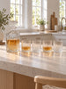 Carafe en verre avec 4 verres – design cristal