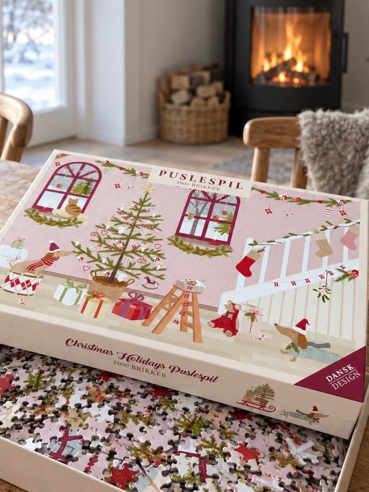 Puzzle de Noël - 1000 pièces