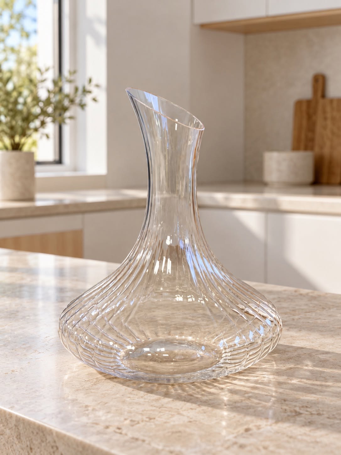 Carafe à vin en verre borosilicaté
