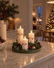 Bougies bloc de Noël LED - 3 pcs avec télécommande