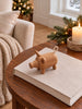 Cochon en amberwood – cochon décoratif en bois