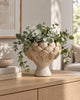 Objet décoratif avec feuilles - Sable