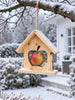 Suspension mangeoire à oiseaux pour pommes