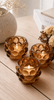 Bougeoirs à Bulles - Lot de 3 pcs