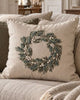 Housse de coussin JUL - Housse de coussin de Noël brodée