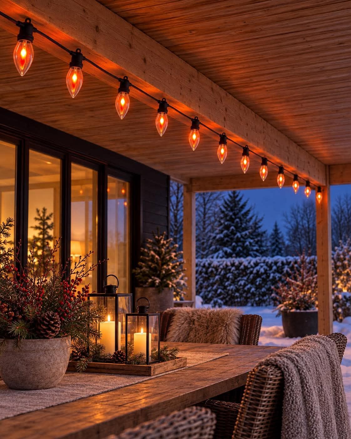 Guirlande lumineuse FLAME – effet flamme pour une utilisation en extérieur