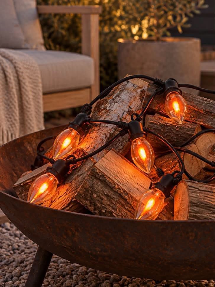 Guirlande lumineuse FLAME – effet flamme pour une utilisation en extérieur