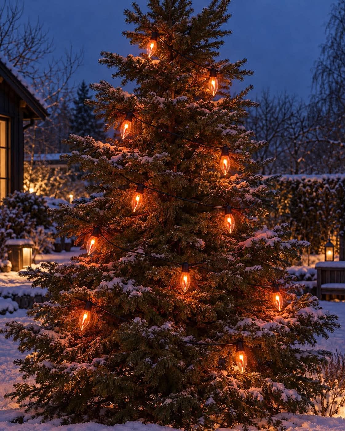 Guirlande lumineuse FLAME – effet flamme pour une utilisation en extérieur