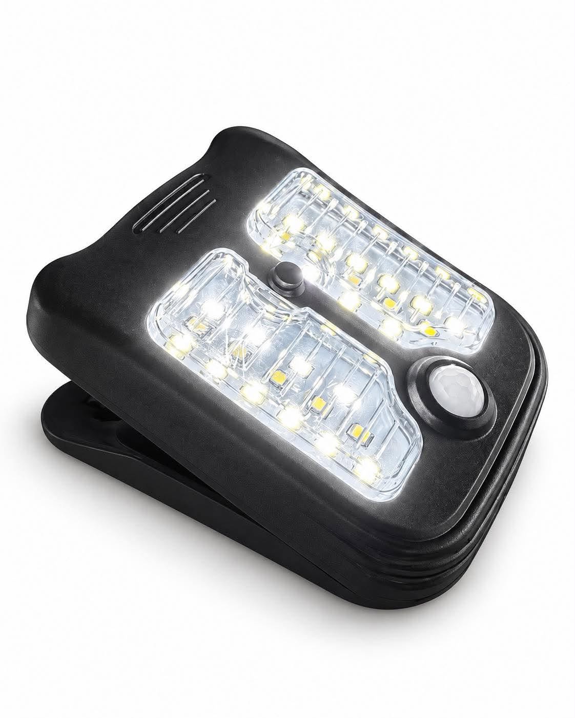 Lampe clip-on solaire avec capteur