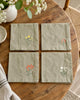 Serviette de table Flower - Lot de 4 pièces