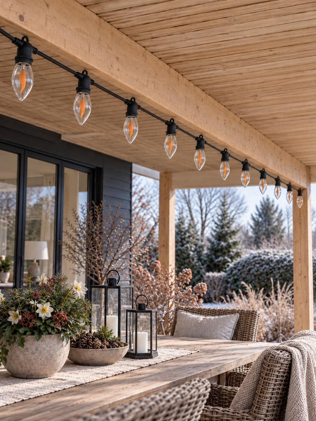 Guirlande lumineuse FLAME – effet flamme pour une utilisation en extérieur