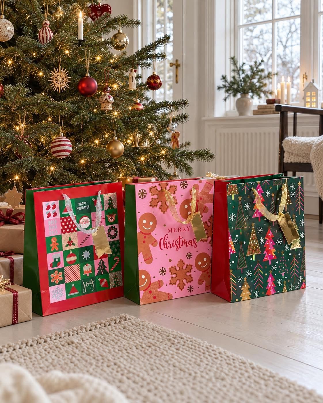 Sac cadeau de Noël - MIX