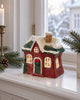 Maison lumineuse Noël – Maison de Noël en céramique