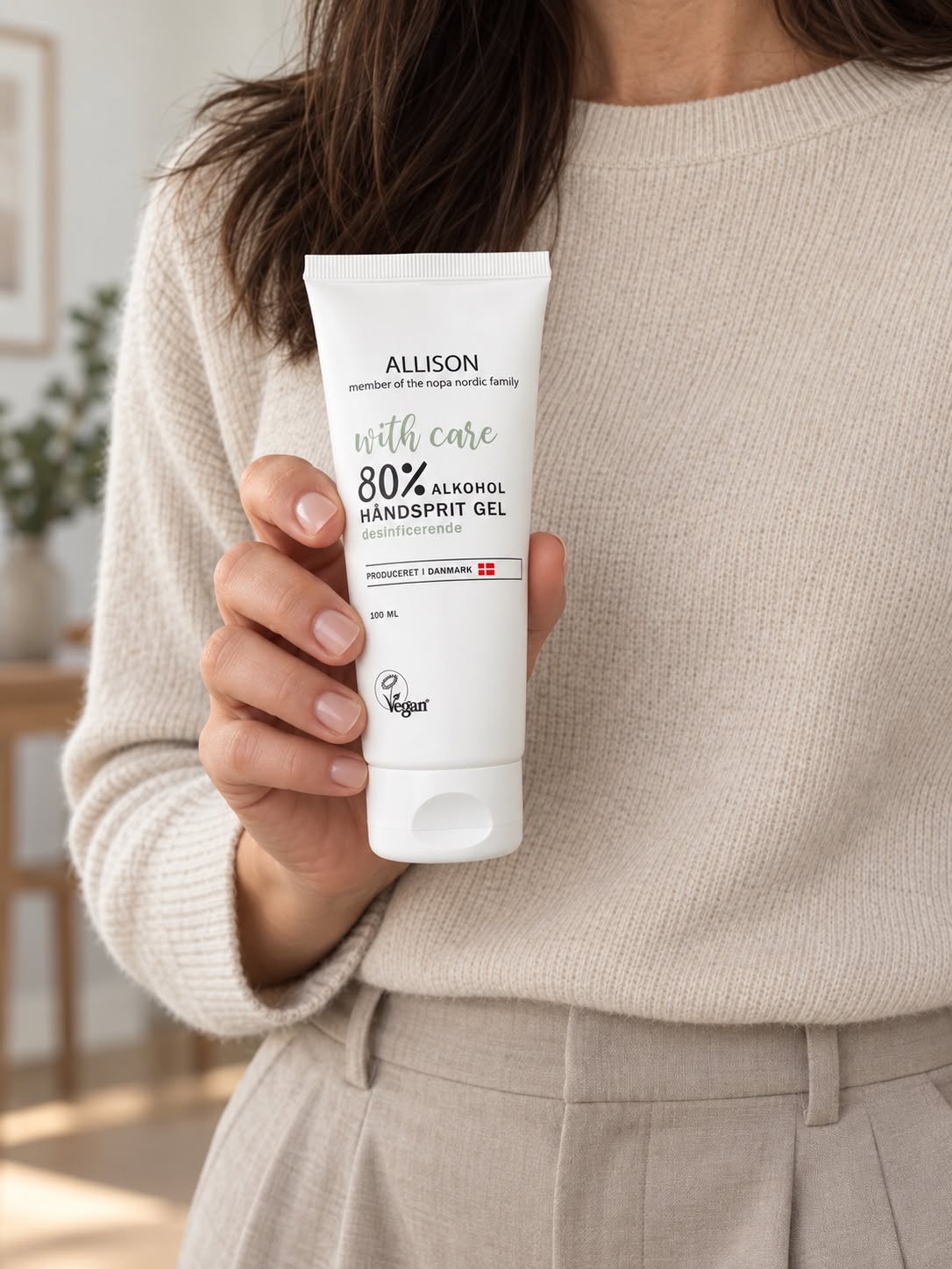 Gel hydroalcoolique 80 % - 100 ml - Végan