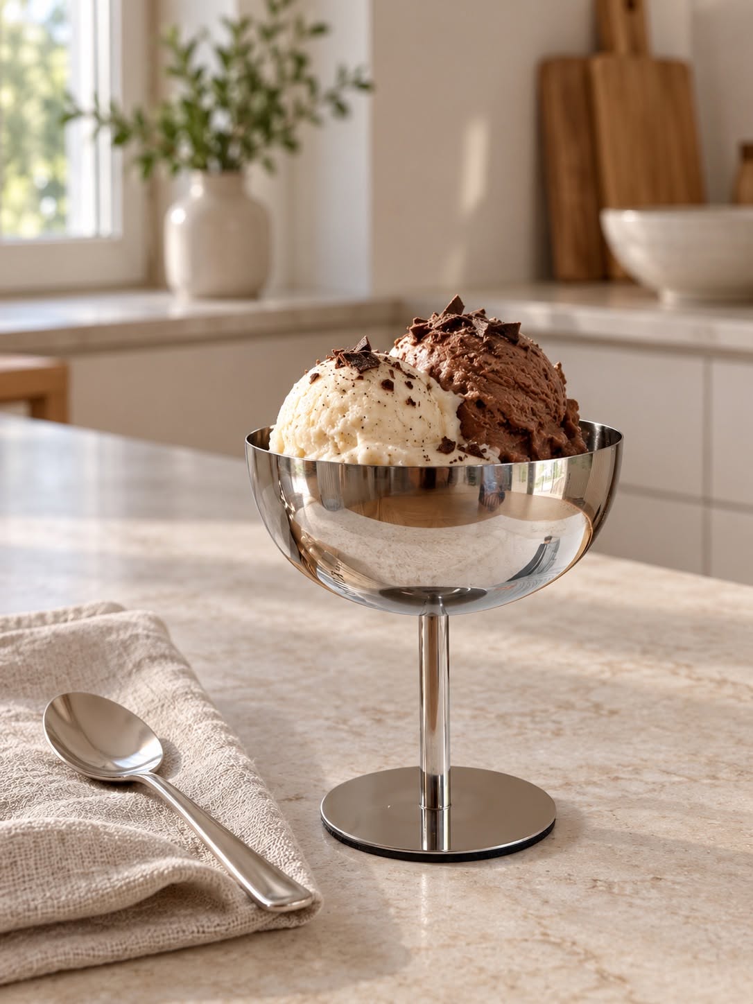 Coupe à glace – Acier inoxydable