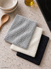 Lavette en microfibre gaufrée - 3 pcs