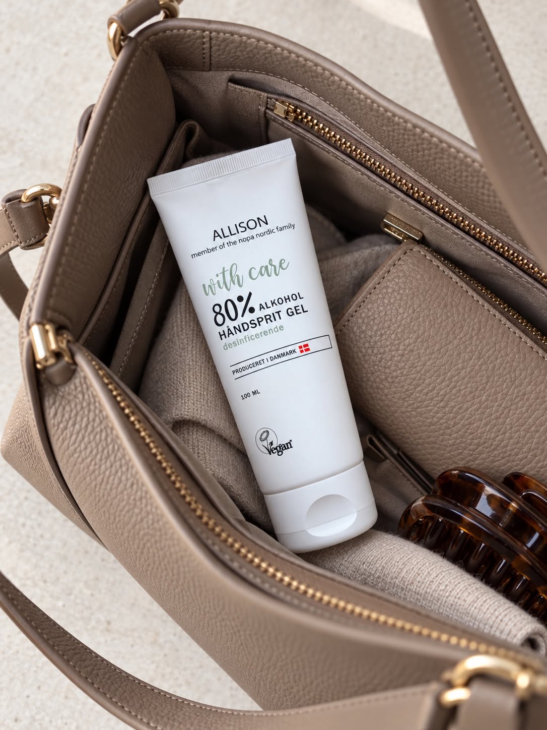 Gel hydroalcoolique 80 % - 100 ml - Végan