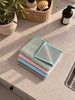 Chiffons en microfibre avec surface à récurer - lot de 4
