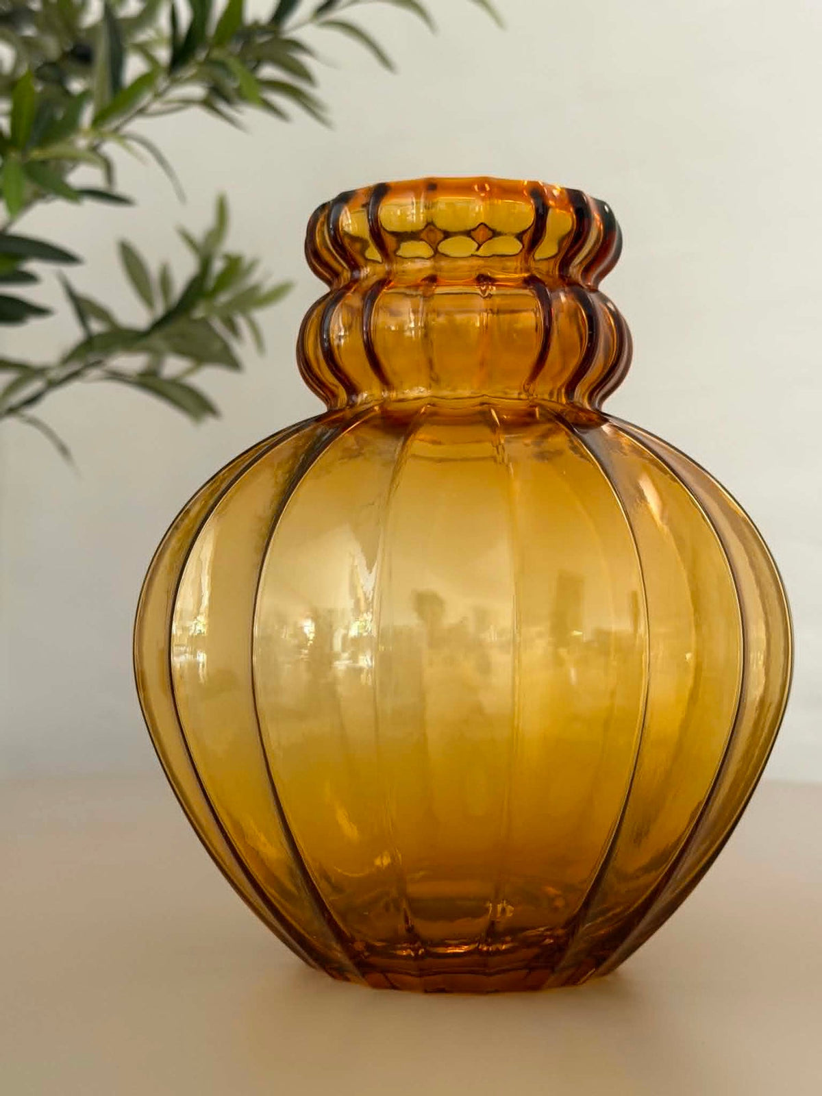 Vase Mary - Ambre
