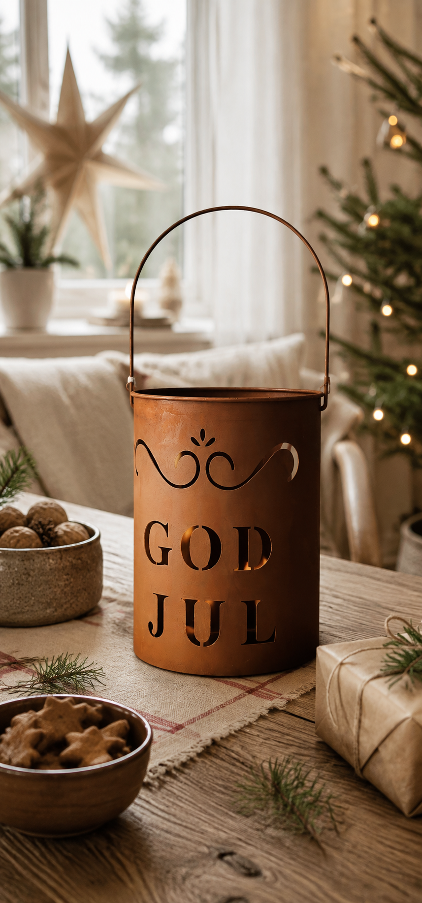 Lanterne Joyeux Noël