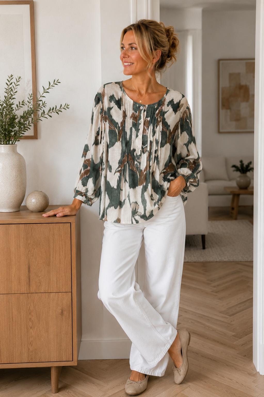 Blouse Cosmos - militaire