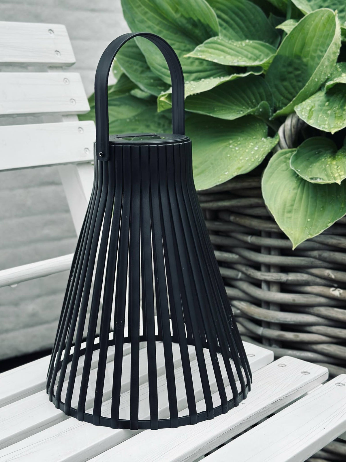 Lanterne solaire - GARDEN BLACK 24cm