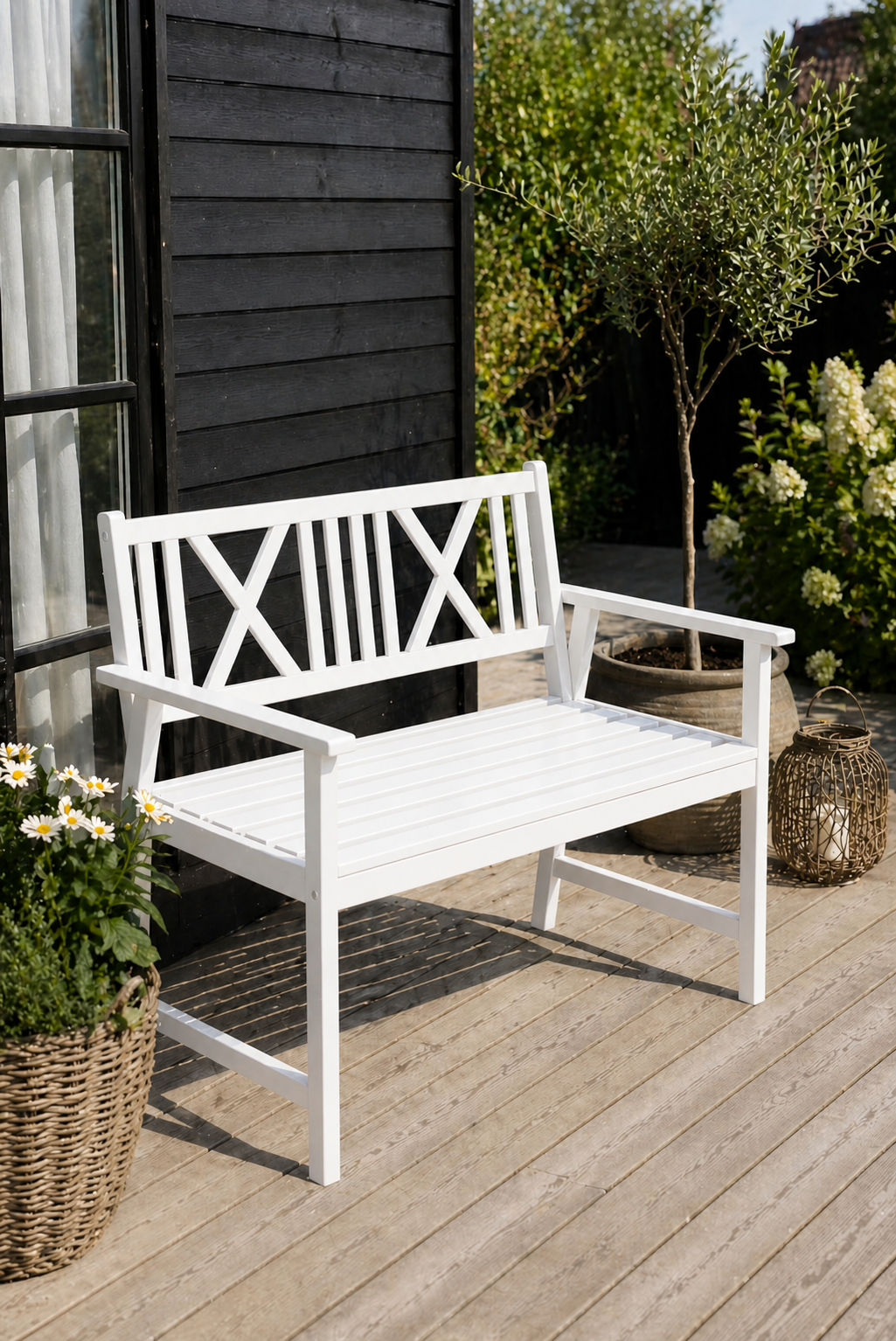 Banc de jardin 2 personnes