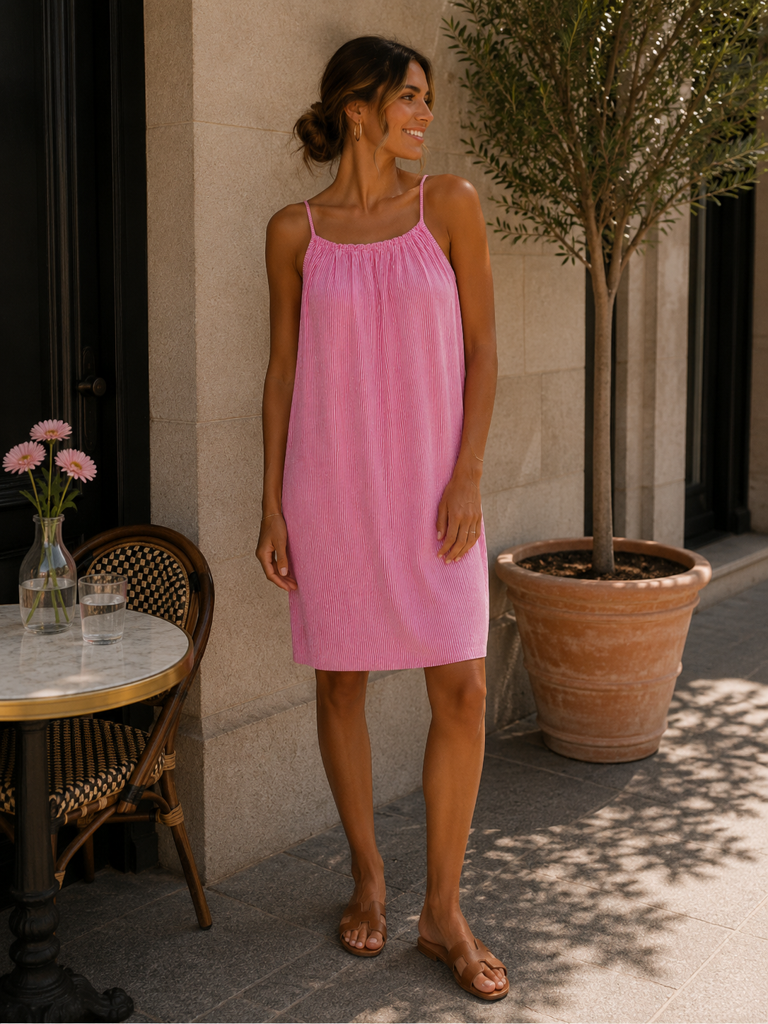 Robe Carmen – Fuxia