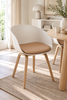 Coussin d’assise HAY - peau de mouton brun clair