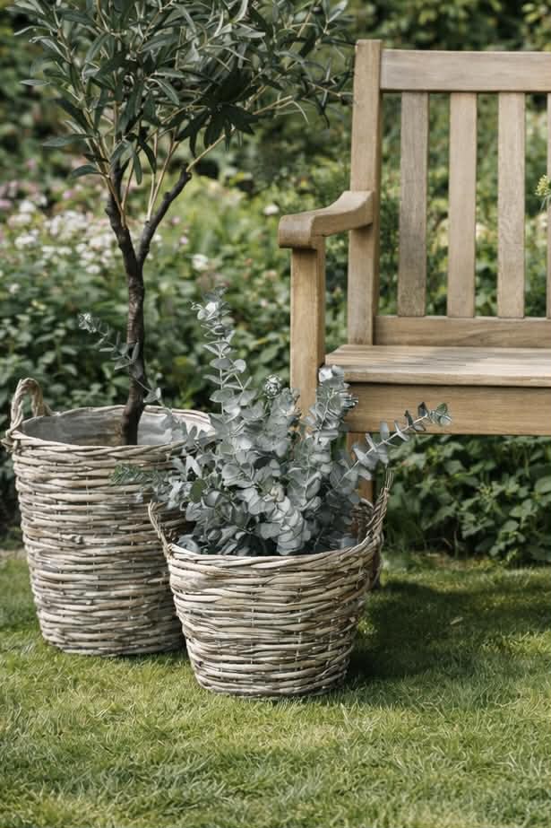 Paniers pour plantes  – Lot de 3 tailles