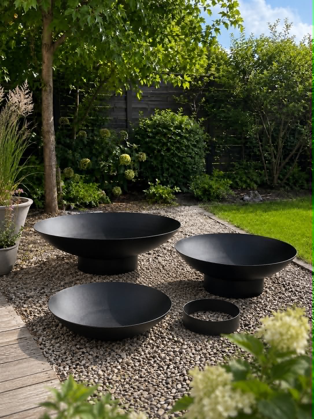 Bassin miroir avec bague - plusieurs tailles
