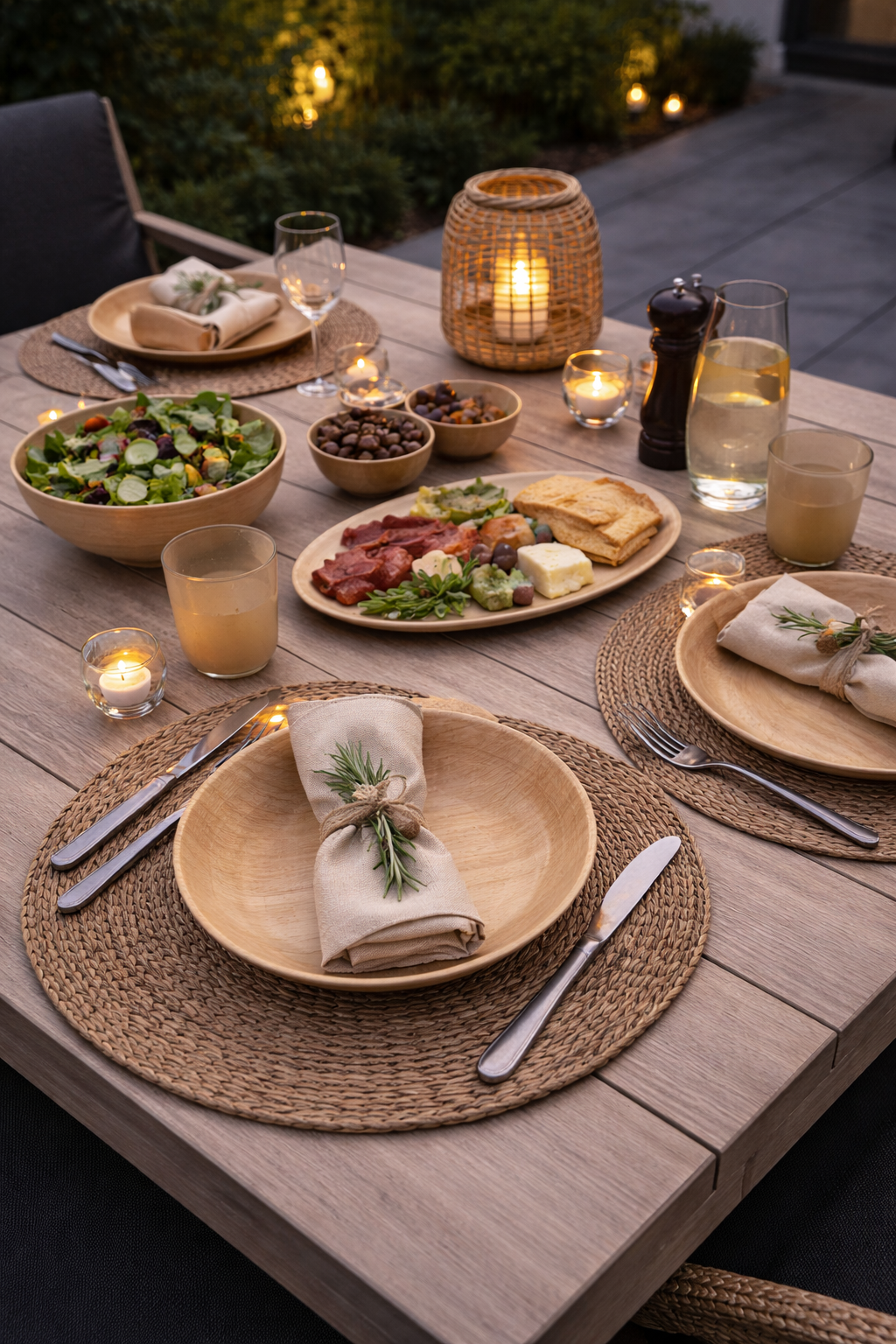 Set de table en herbes marines - Naturel