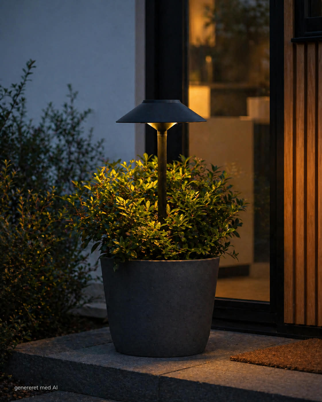 Lampe de jardin avec énergie solaire – Lot de 2