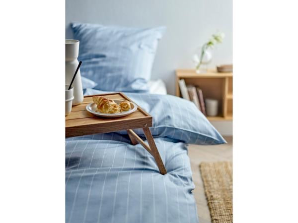 Linge de lit 2 sets Södahl 140x220 cm - Linen Blue - Avec plateau de lit